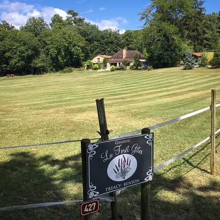 The Paddock and Accommodation - taken from entrance